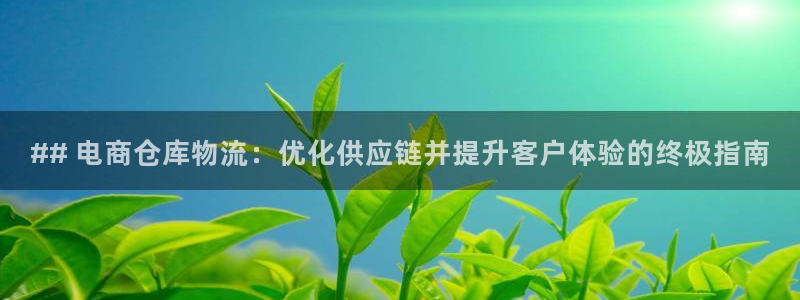 28圈麻将胡了在线试玩：## 电商仓