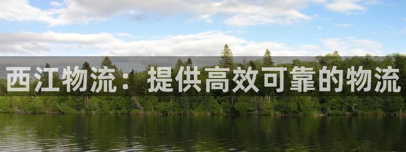 28圈pg麻将胡了：西江物流：提供高
