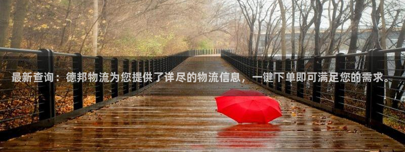 28圈网站平台是多少：最新查询：德邦